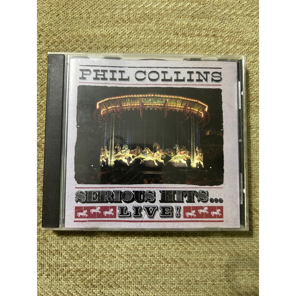 Phil Collins Serious Hits Live CD 1990 Atlantic Records 82157-2 Pop‎ Rock